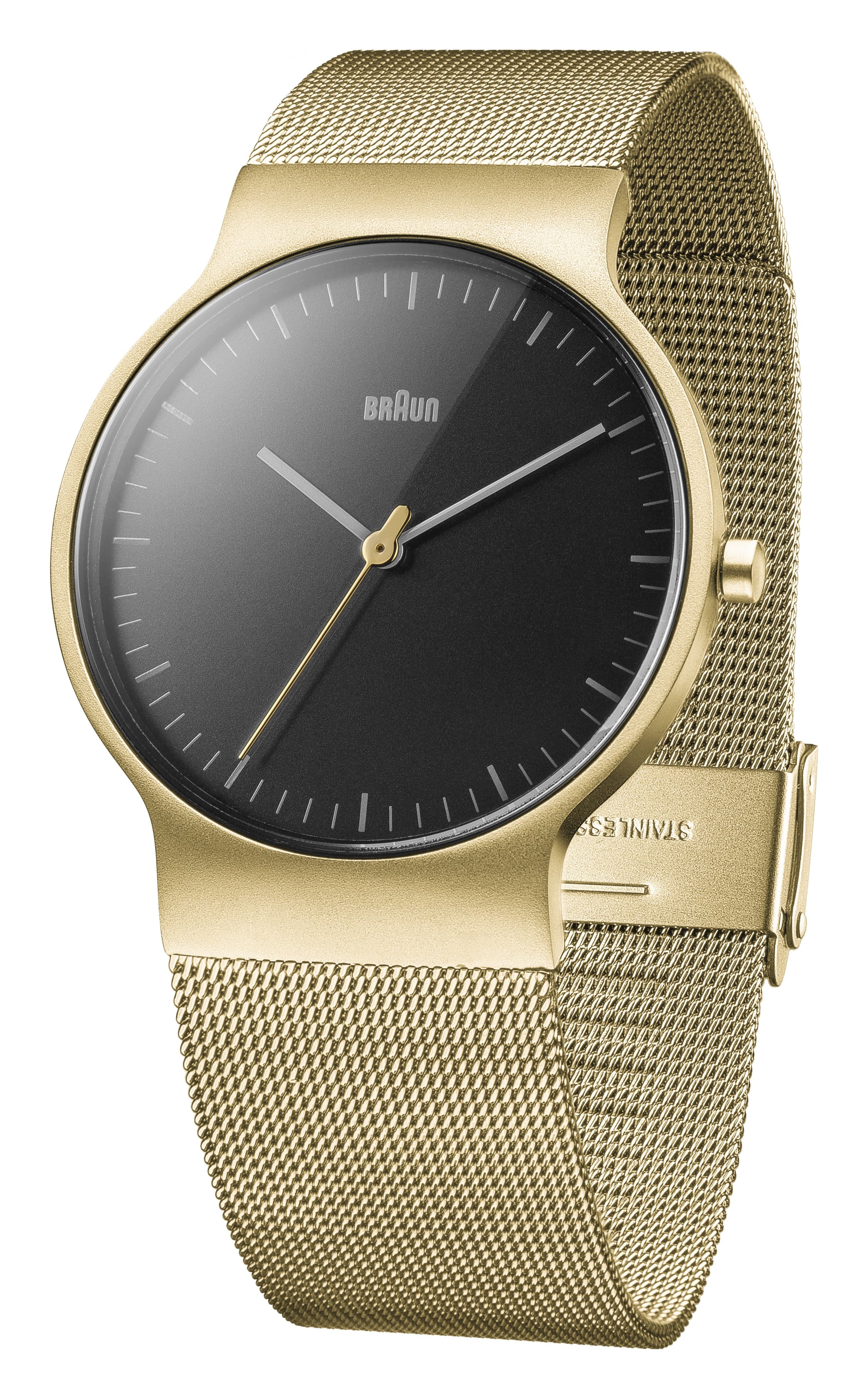 Braun Armbanduhr BN0211 BKGDMHG slim