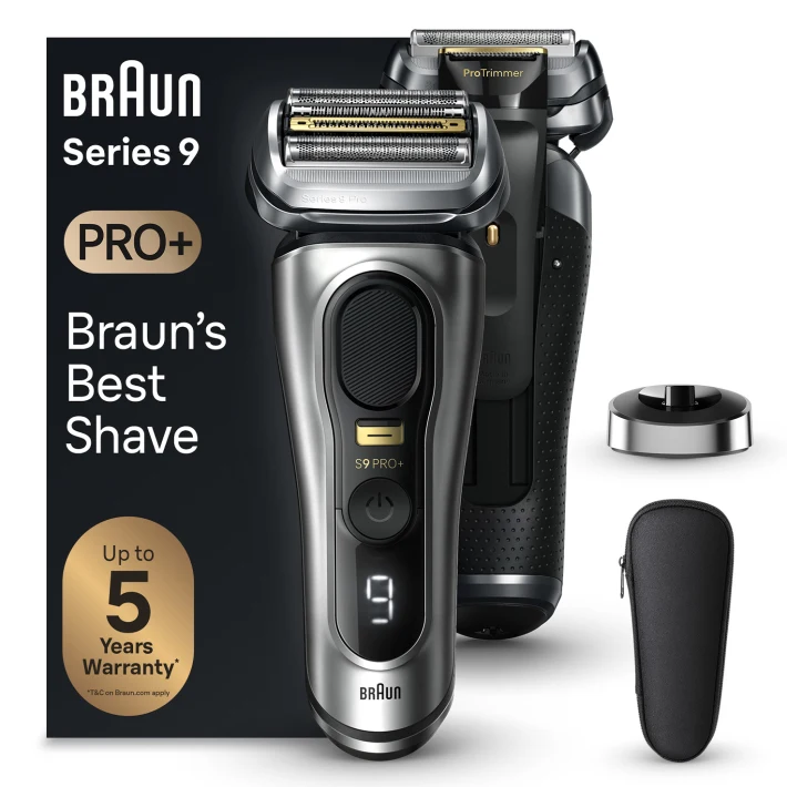 Braun Rasierer Series 9 Pro+ 9517s inkl. Reise-Etui, silber