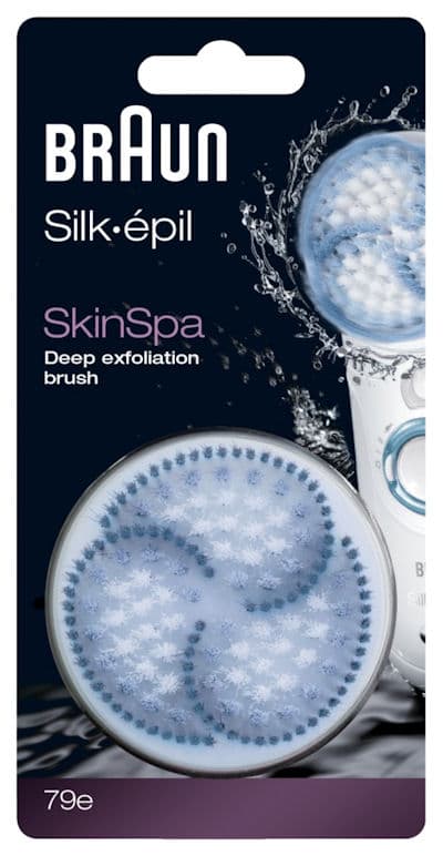 Braun SkinSpa Kupplung und Peelingbürste Braun Epilierer Silk épil 7 und Silk épil 9, Typ 5377