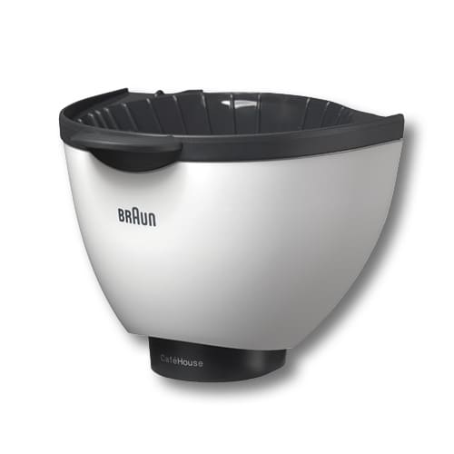 Schwenkfilter für Braun Kaffeemaschine KF 500 - KF 570  Typ 3104 weiß-Bild Kaffeemaschine