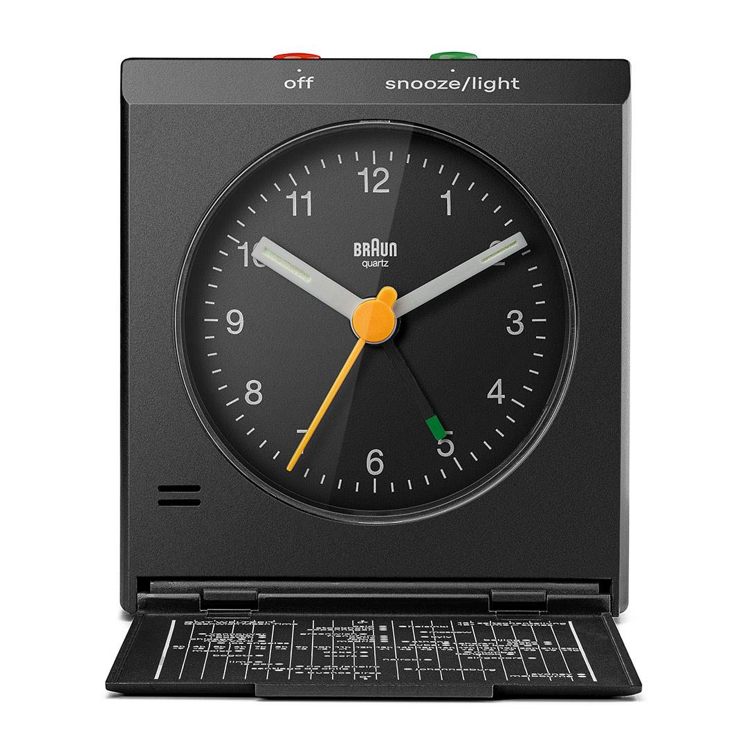 Braun Reisewecker BC05B schwarz