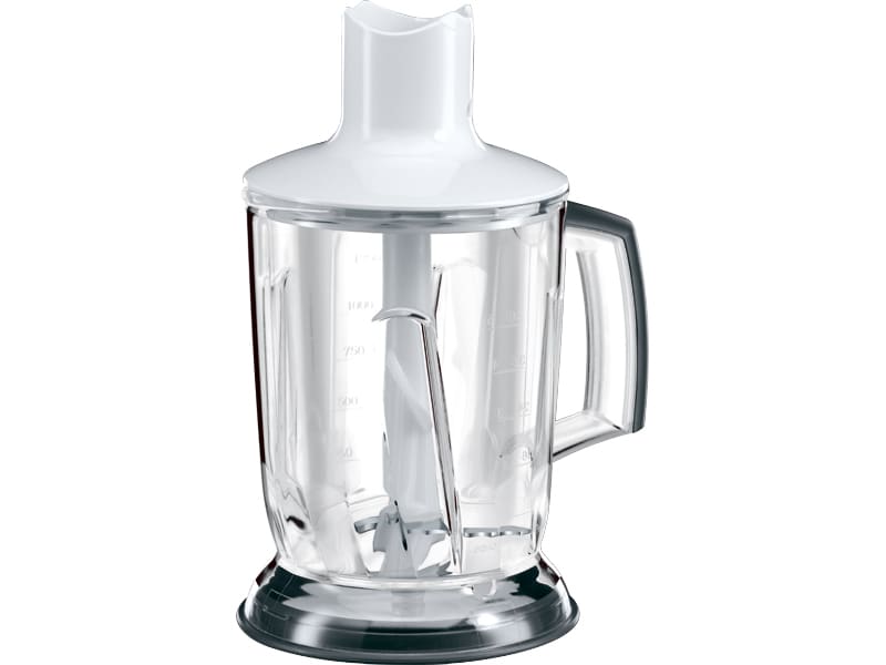 Behälter (Zerkleinerer) 1250ml für Braun Stabmixer Typ 4130, 67050277-Bild Zerkleinerer weiss