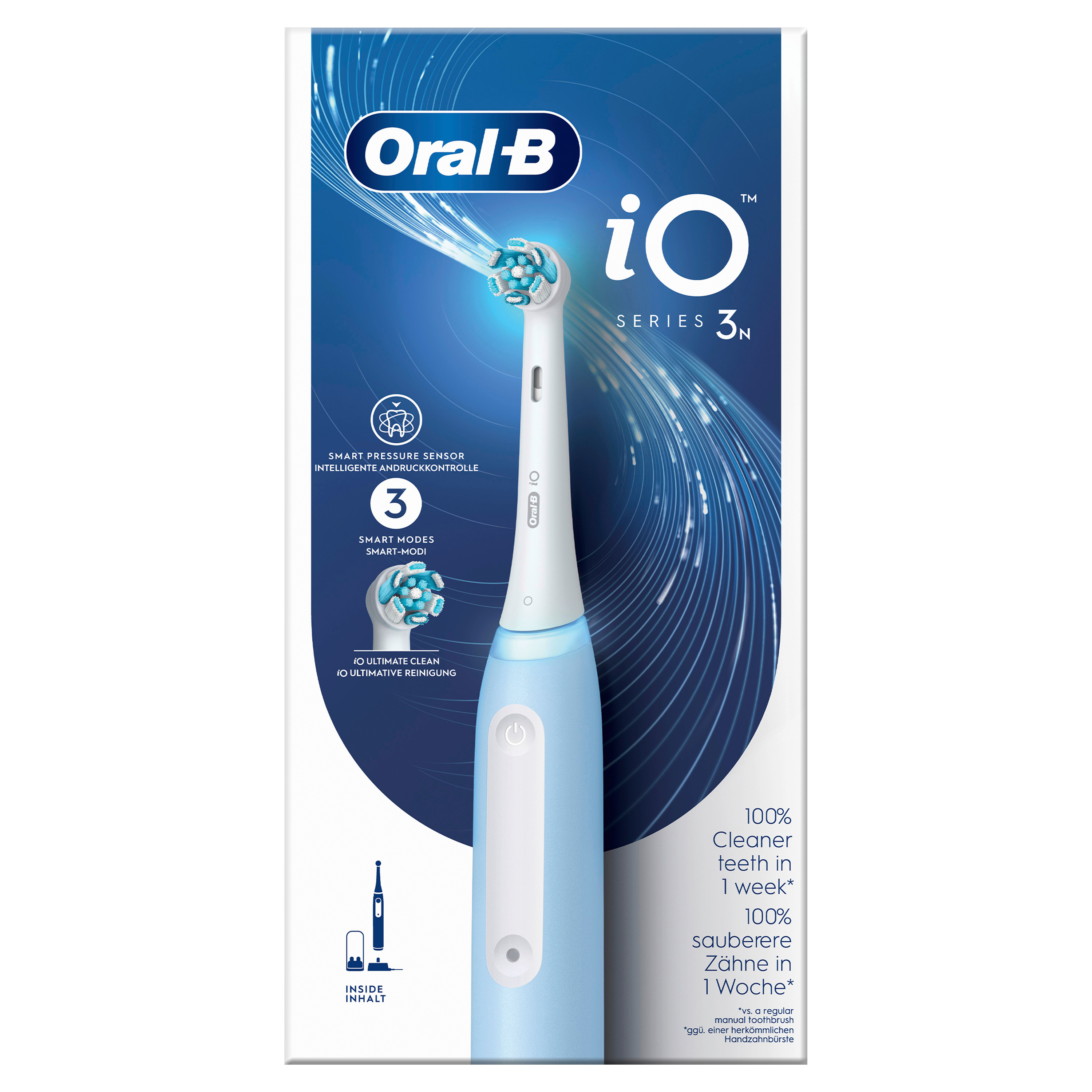 Oral-B iO Elektrische Zahnbürste Series 3N Ice Blue