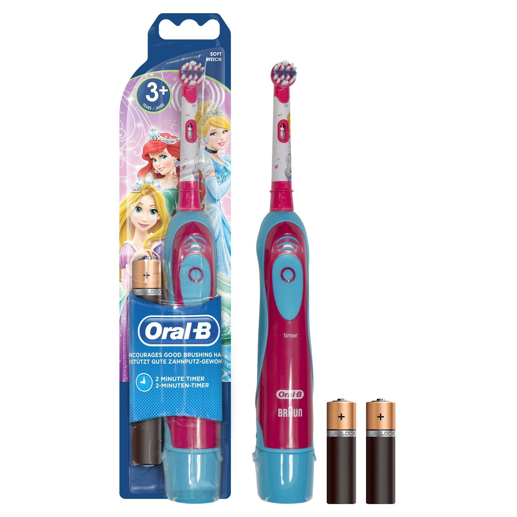 Oral-B Stages Power Kids "Prinzessin", Batteriezahnbürste