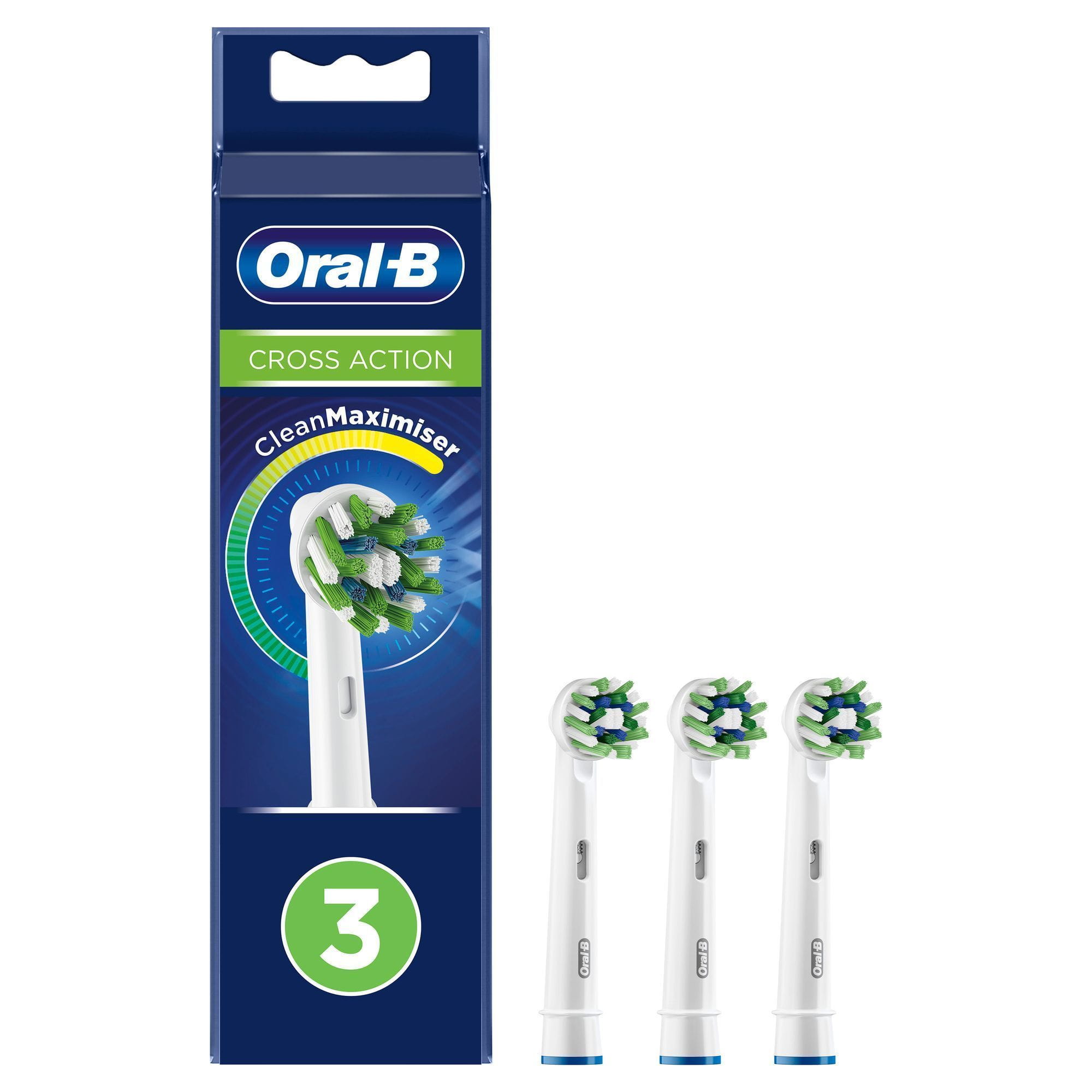 Oral-B Ersatzzahnbürsten CrossAction CleanMaximizer 3 Stück