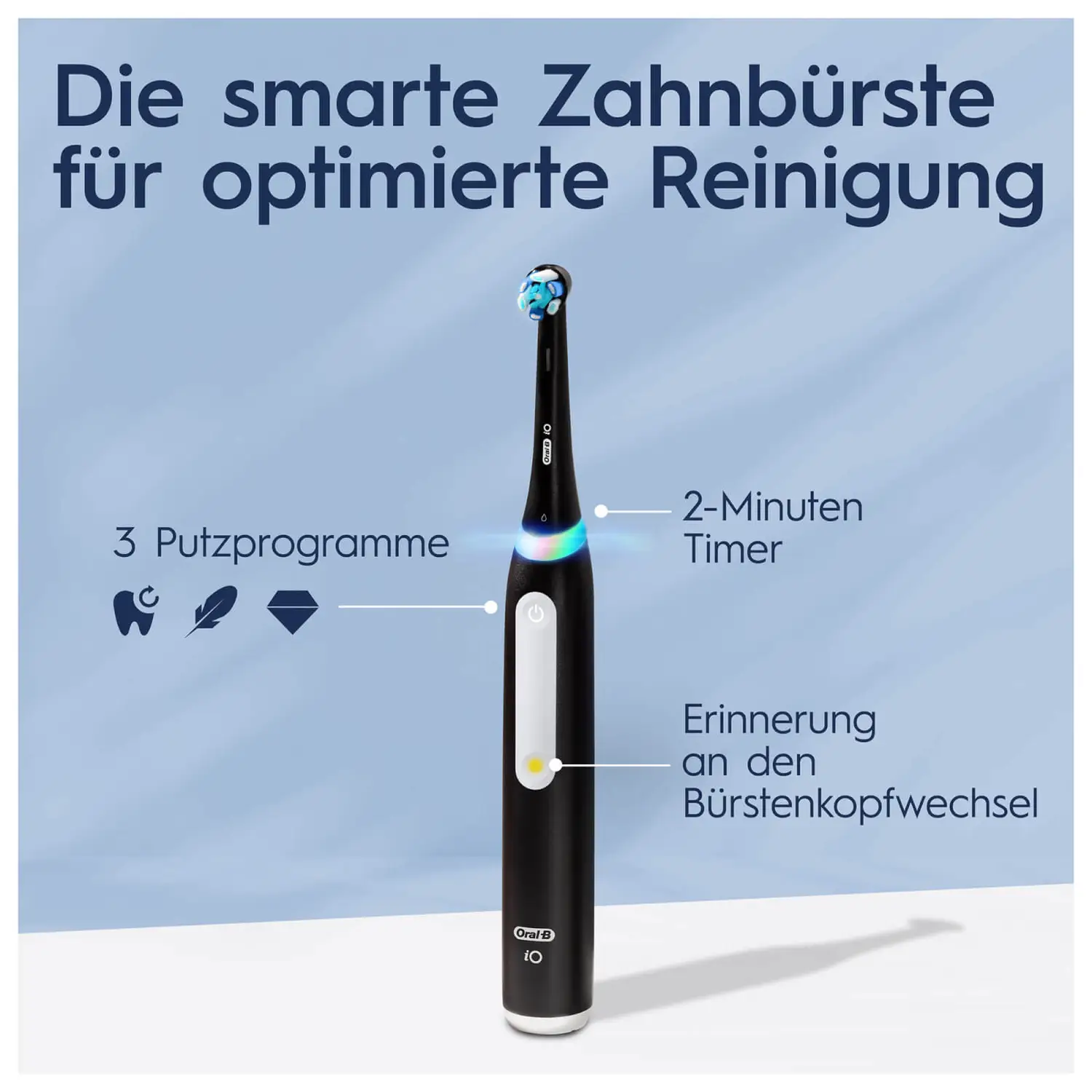 Oral-B iO Elektrische Zahnbürste Series 3 Matt Black