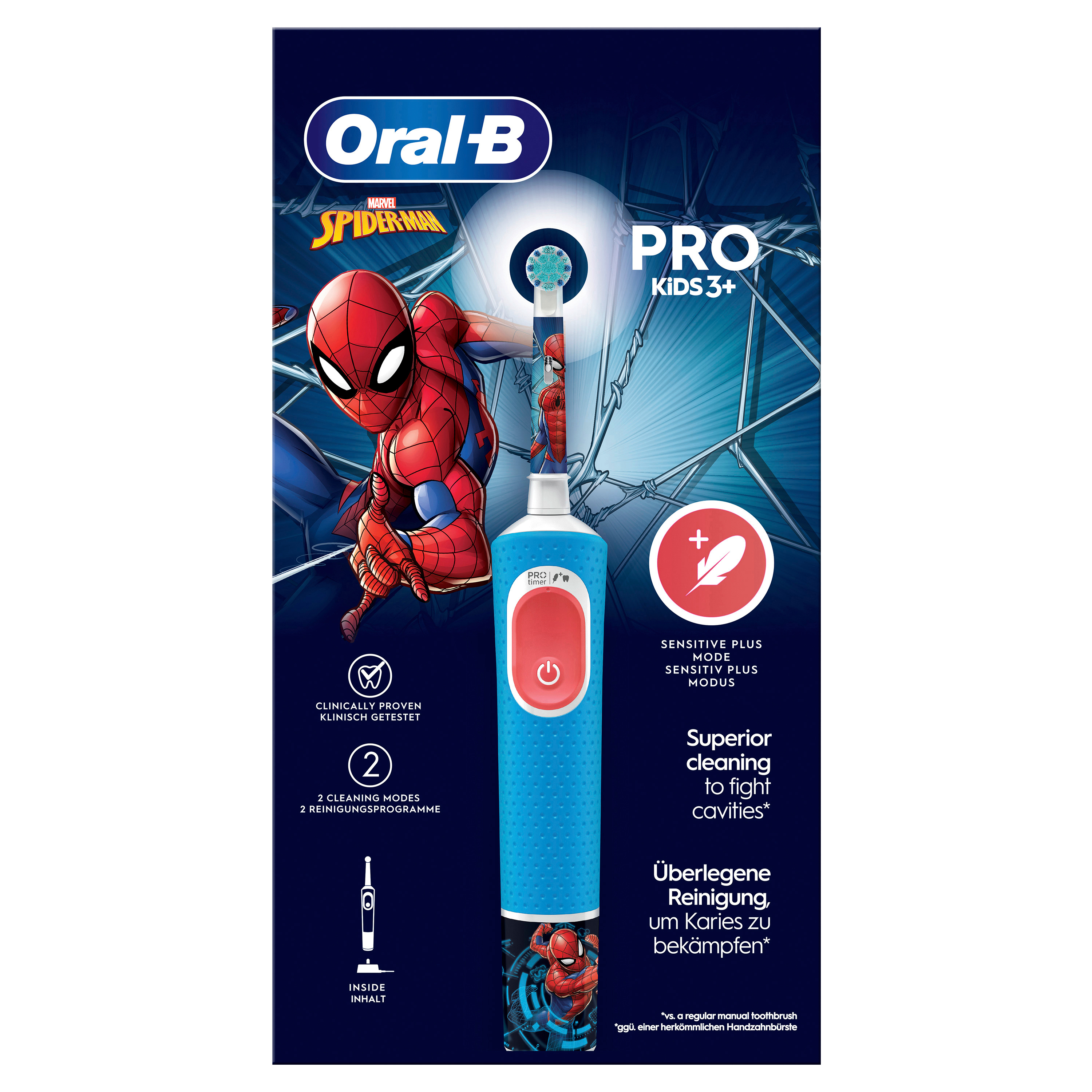 Braun Oral-B Kids Spiderman ab 3 Jahren