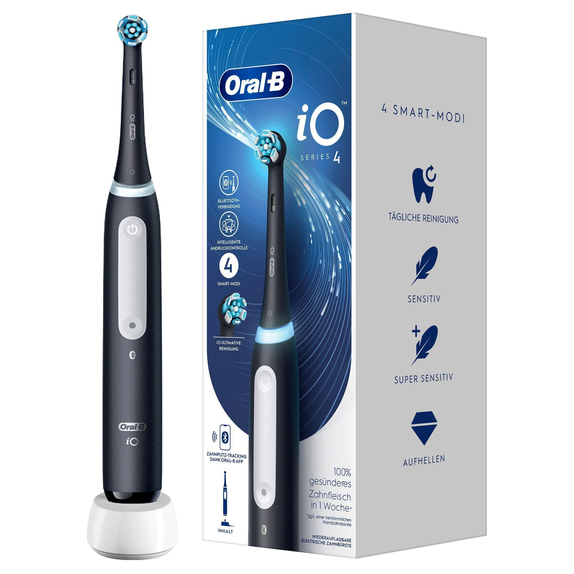 Oral-B iO Elektrische Zahnbürste Series 4 black