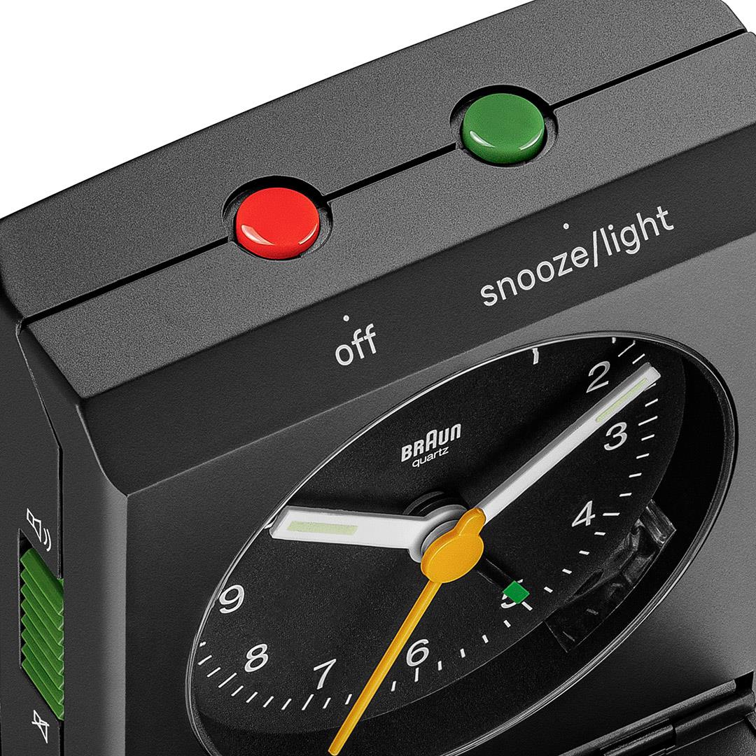 Braun Reisewecker BC05B schwarz