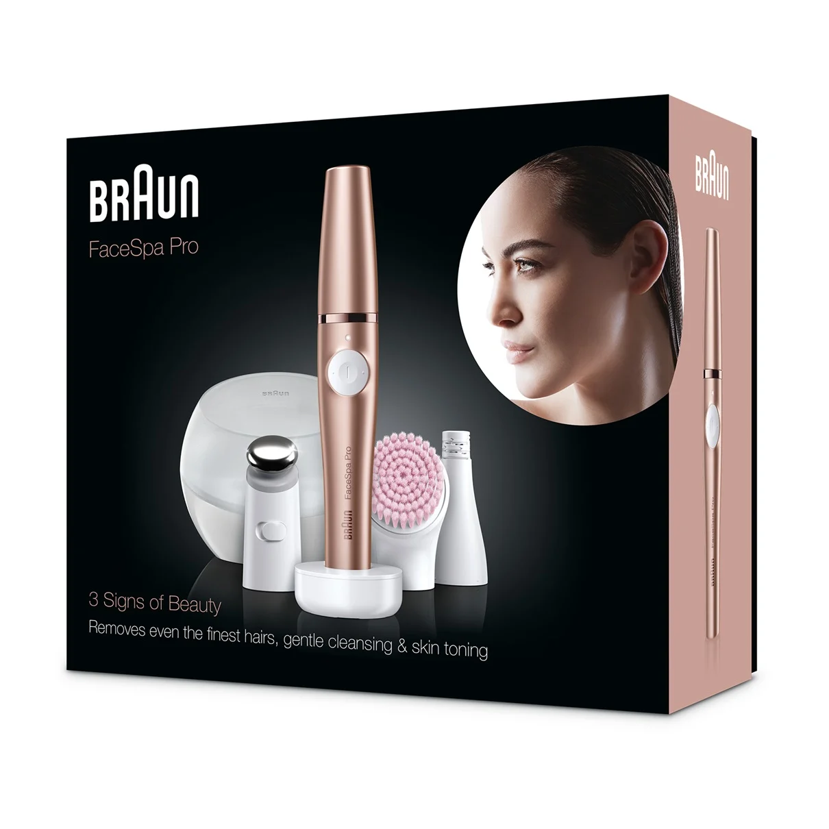 Braun FaceSpa Pro 921 3-in-1 Beautygerät zur Epilation